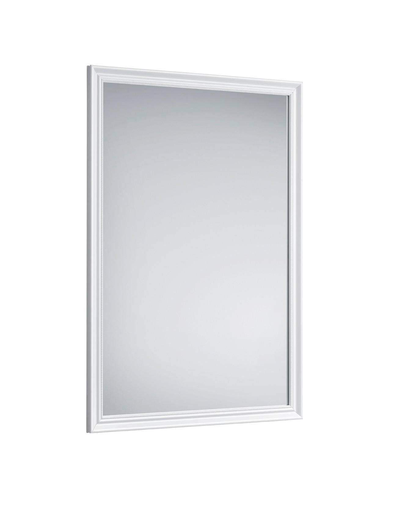 WANDSPIEGEL 50/70/2 cm  - Weiß, Trend, Glas/Kunststoff (50/70/2cm) - Boxxx