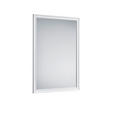 WANDSPIEGEL 50/70/2 cm  - Weiß, Trend, Glas/Kunststoff (50/70/2cm) - Boxxx