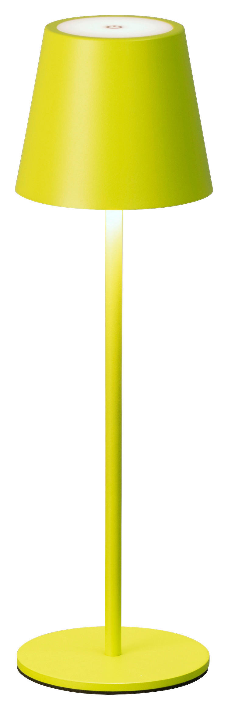 AKKU-TISCHLEUCHTE Viletto 11/28-36 cm  - Hellgrün, Trend, Metall (11/28-36cm)