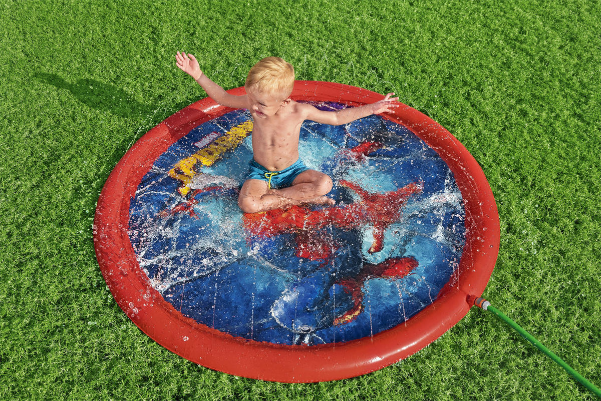 WASSERSPIELZEUG Rot, Multicolor  - Rot/Multicolor, KONVENTIONELL, Kunststoff (165cm) - Bestway