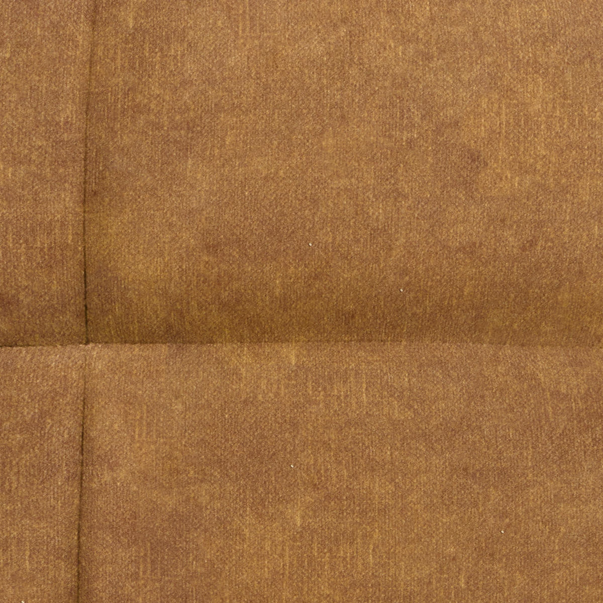 ECKSOFA in Velours Cognac  179/301 cm  - Cognac/Schwarz, Design, Textil/Metall (179/301cm) - Chilliano