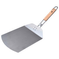 PIZZASCHAUFEL   - Silberfarben, Basics, Holz/Metall (6/33/25cm) - Masterpro
