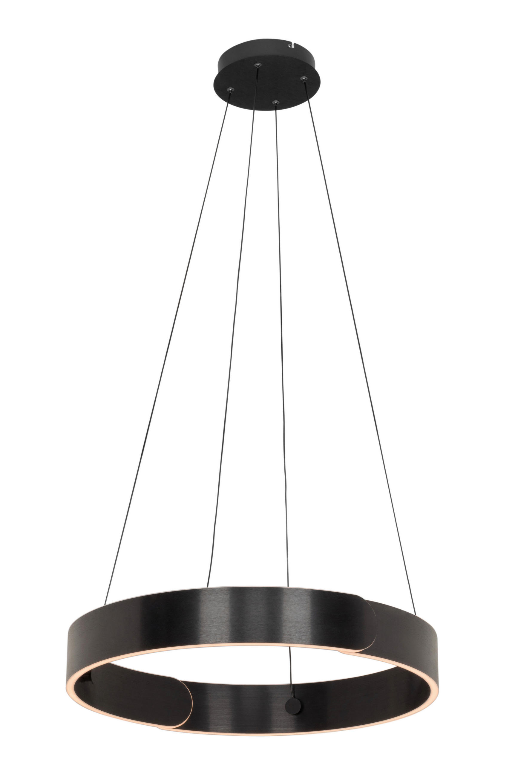 LED-HÄNGELEUCHTE Otis 63/64/150 cm   - Schwarz, Design, Metall (63/64/150cm) - Dieter Knoll