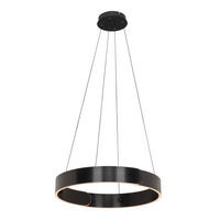 LED-HÄNGELEUCHTE Otis 63/64/150 cm   - Schwarz, Design, Metall (63/64/150cm) - Dieter Knoll