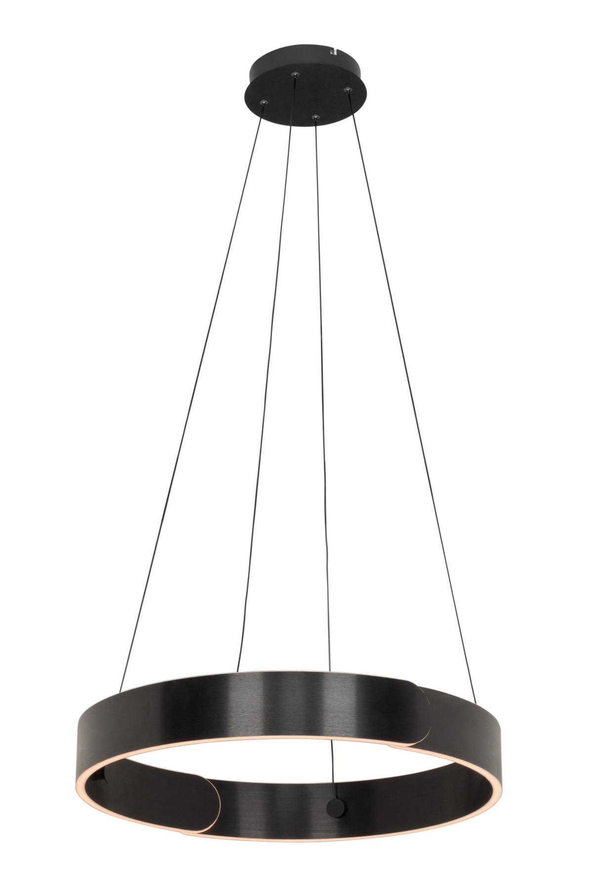 LED-HÄNGELEUCHTE Otis 63/64/150 cm   - Schwarz, Design, Metall (63/64/150cm) - Dieter Knoll