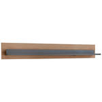 WANDBOARD  160/22/21,6 cm  - Eichefarben/Dunkelgrau, KONVENTIONELL, Holzwerkstoff (160/22/21,6cm) - Xora