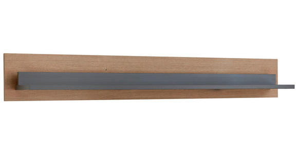 WANDBOARD  160/22/21,6 cm  - Eichefarben/Dunkelgrau, KONVENTIONELL, Holzwerkstoff (160/22/21,6cm) - Xora