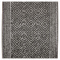LÄUFER 100 cm Lund  - Graubraun, KONVENTIONELL, Kunststoff/Textil (100cm) - Esposa