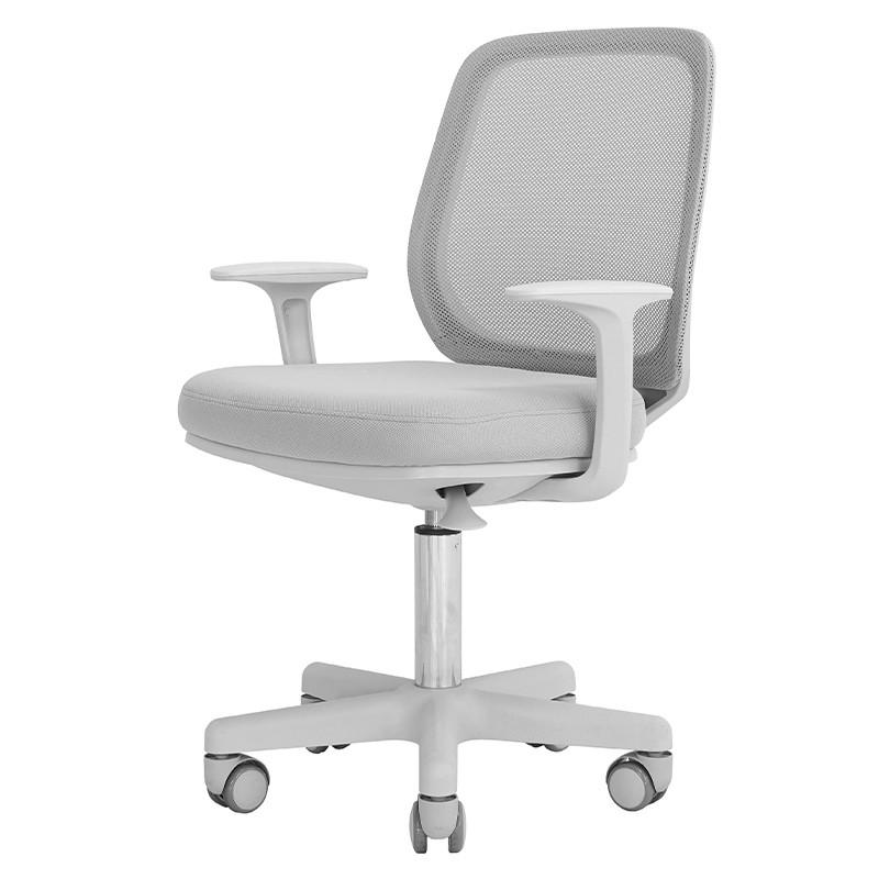 KANCELÁŘSKÉ KŘESLO, síťovina, šedá - šedá, Moderní, textil/plast (50/77-89/49cm) - Xora