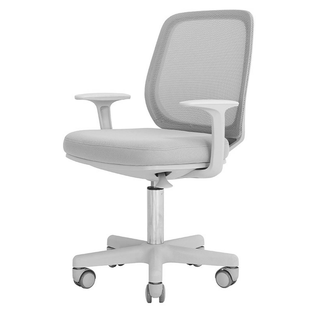 KANCELÁRSKE KRESLO, sieťovina, sivá - sivá, Modern, textil/plast (50/77-89/49cm) - Xora