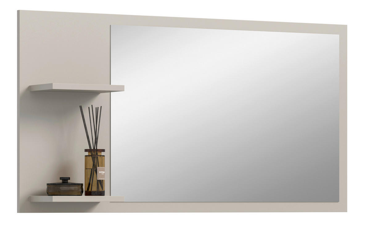 SPIEGEL 106/55/16 cm    in rechteckig  - Kaschmir, Design, Holzwerkstoff (106/55/16cm) - MID.YOU