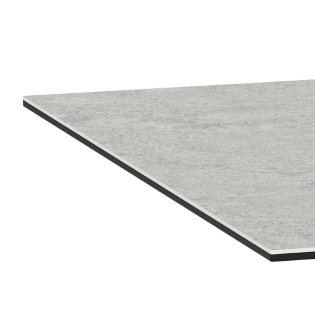 ESSTISCH in Metall, Keramik 200/100/75,5 cm  - Schwarz/Grau, MODERN, Keramik/Metall (200/100/75,5cm) - MID.YOU