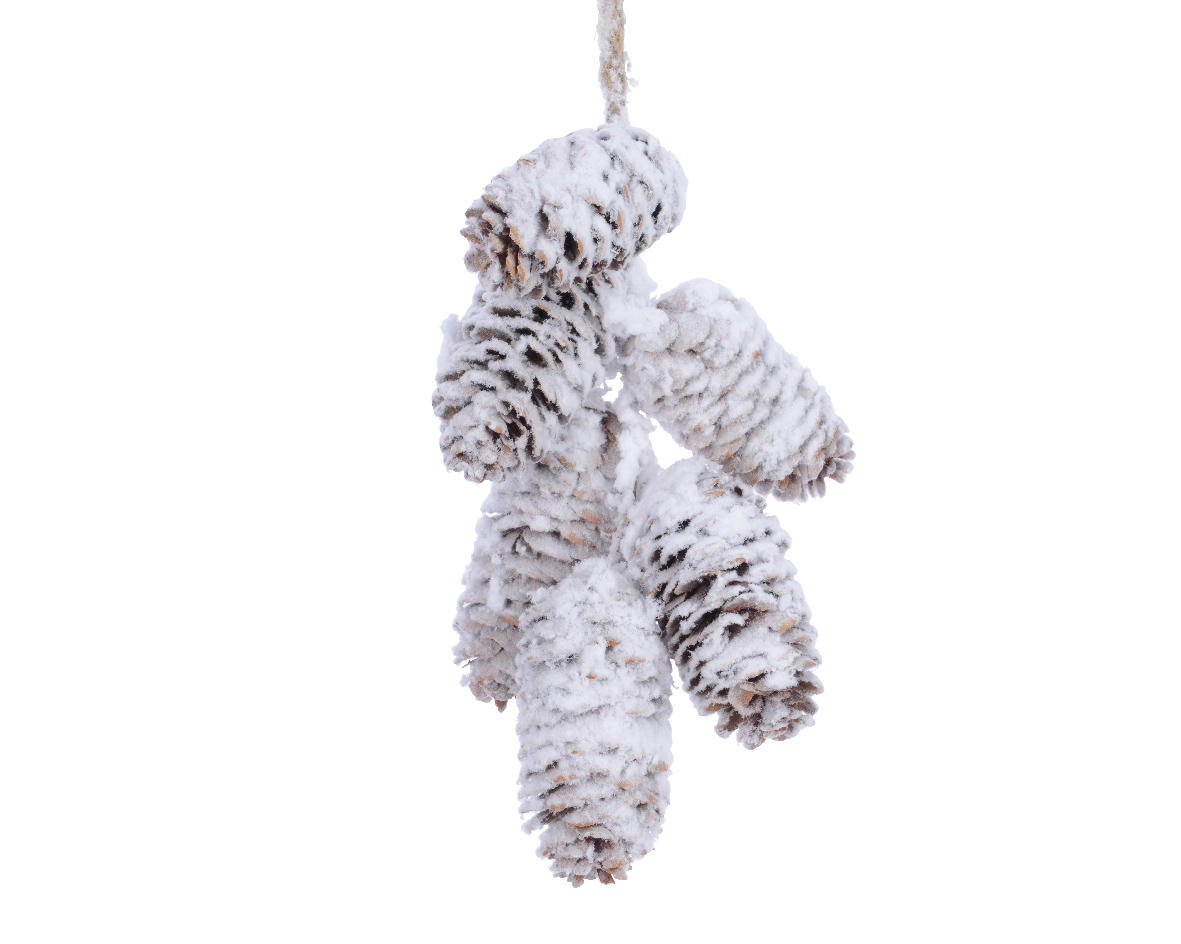 decorațiune conuri brad - Basics (5,5/18/11cm)