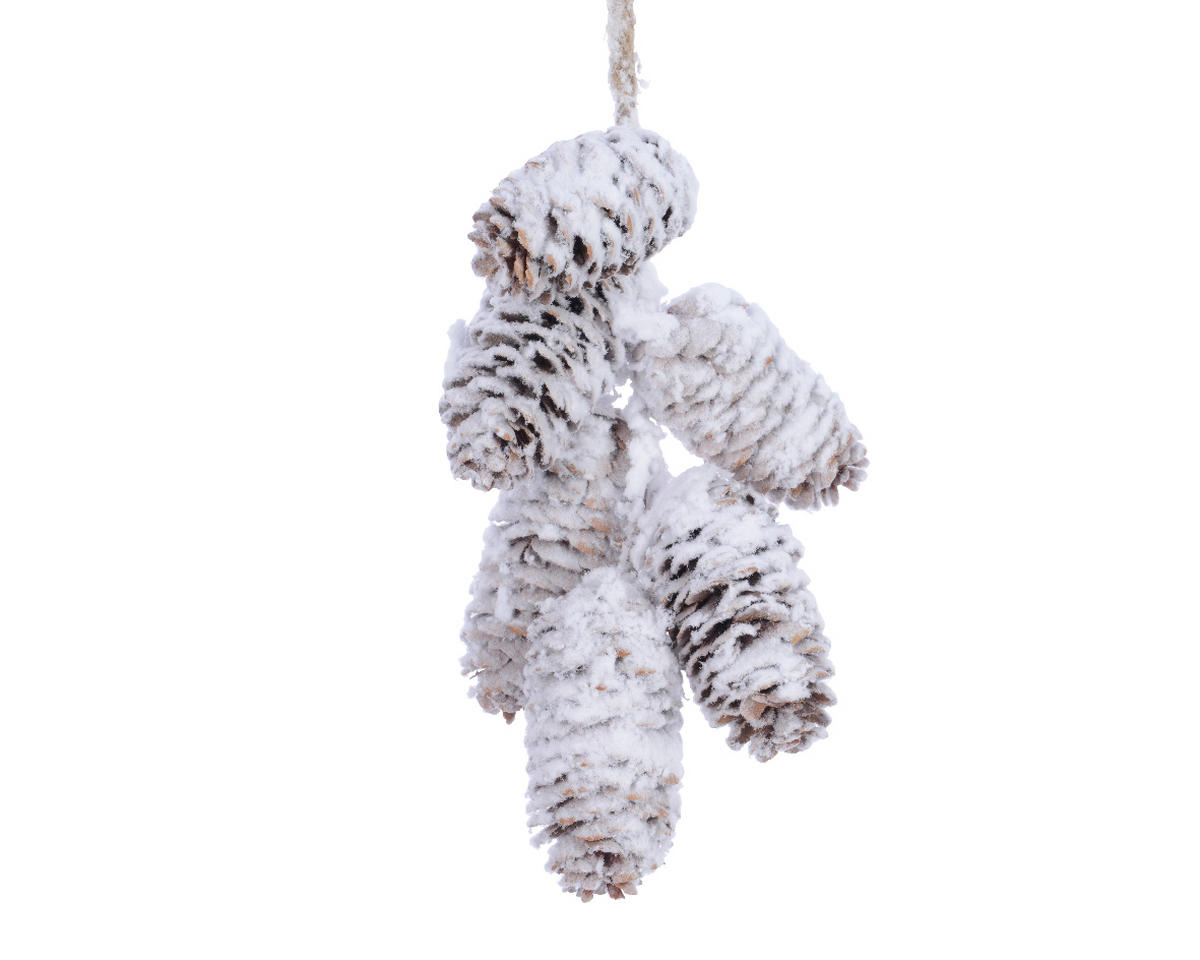 decorațiune conuri brad - Basics (5,5/18/11cm)