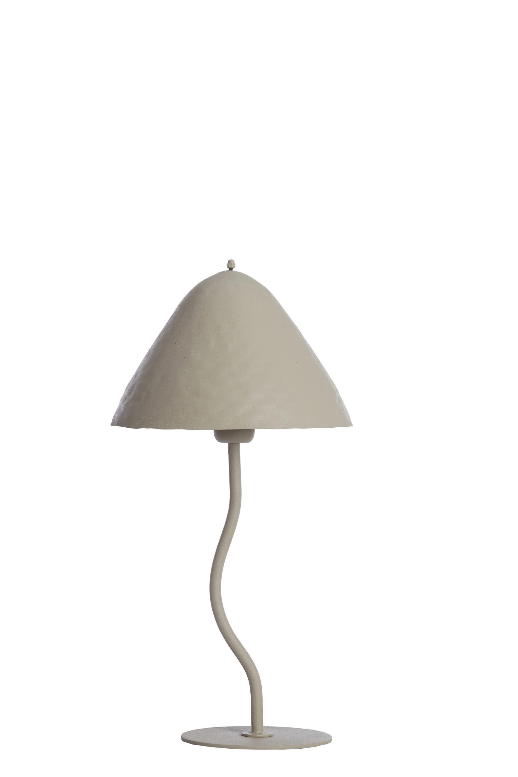 TISCHLEUCHTE ELIMO 25/50 cm   - Hellgrau, Basics, Metall (25/50cm) - Light & Living