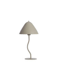 TISCHLEUCHTE ELIMO 25/50 cm   - Hellgrau, Basics, Metall (25/50cm) - Light & Living