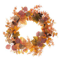 VENIEC 50 cm - oranžová, Romantik / Landhaus, plast (50cm)