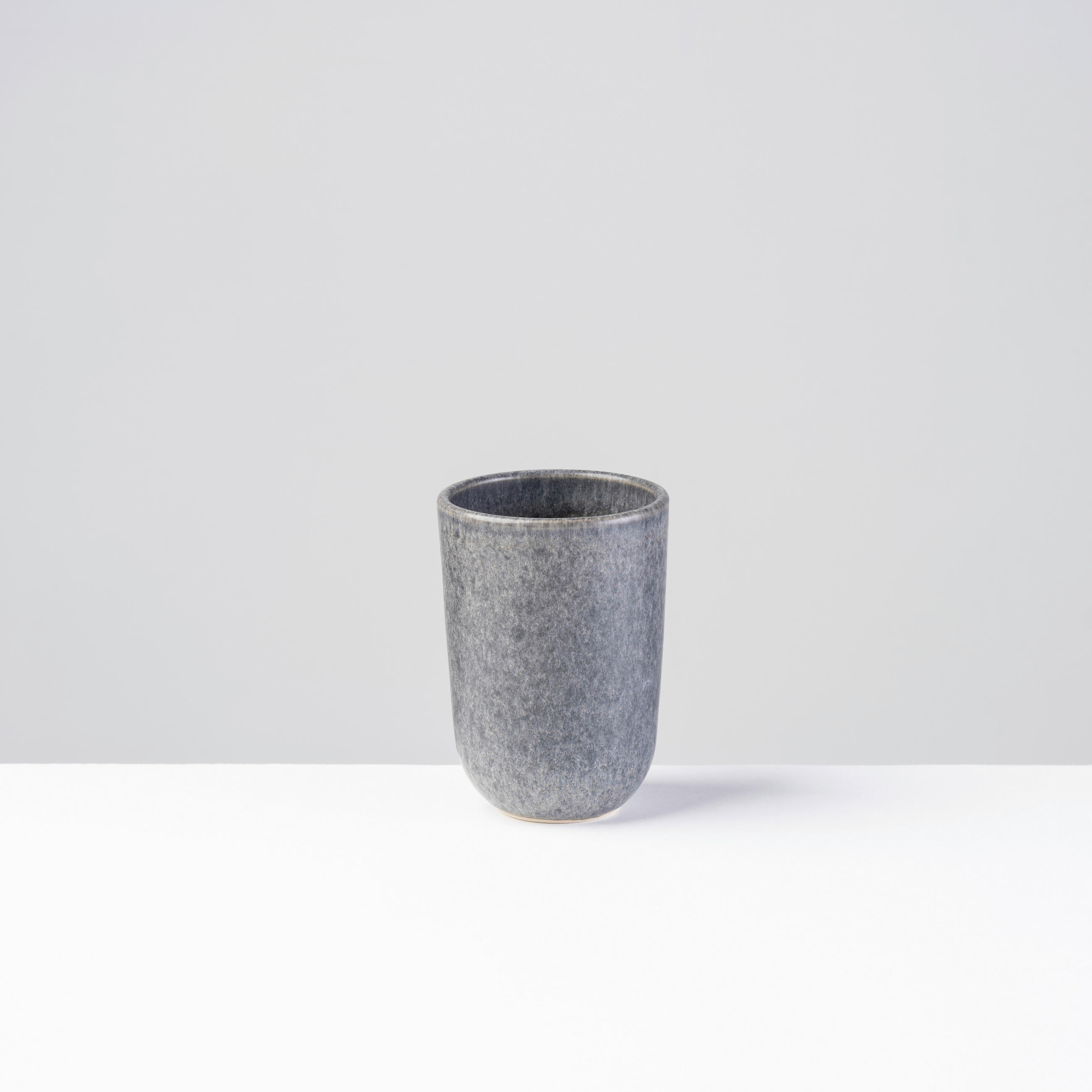 KAFFEEBECHERSET MOOS´N`STEIN 4-teilig  - Grau, Basics, Keramik (8,4/11,5cm) - Gipfelstück