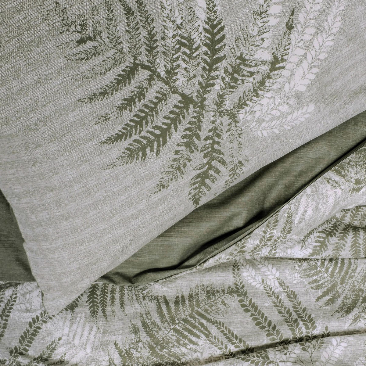 BETTWÄSCHE 155/220 cm  - Smaragdgrün, Basics, Textil (155/220cm)