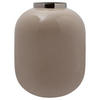 VASE  - Goldfarben/Creme, Trend, Metall (16.5/16.5/20cm) - Kayoom