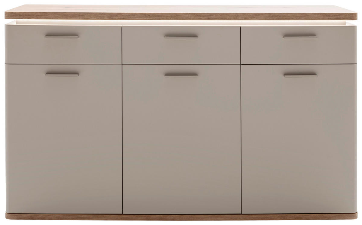 SIDEBOARD  in 150/90/41 cm  - Kaschmir/Eichefarben, Design, Holz/Holzwerkstoff (150/90/41cm) - Venda