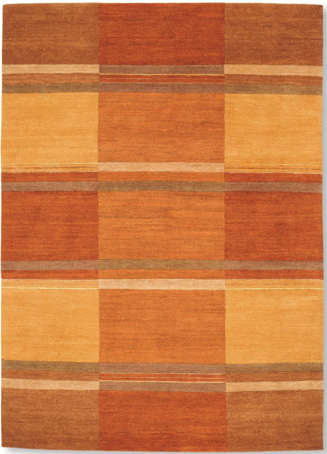 WOLLTEPPICH 70/140 cm Sensation Silk Soya Kupferfarben  - Kupferfarben, Basics, Textil (70/140cm) - Cazaris