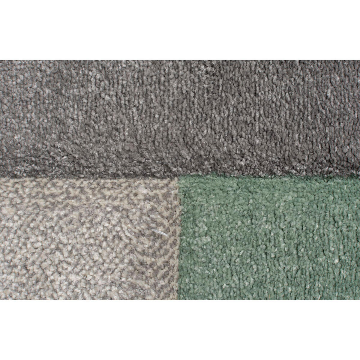 WEBTEPPICH 200/290 cm COSMOS Grau, Grün  - Grau/Grün, KONVENTIONELL, Textil (200/290cm)