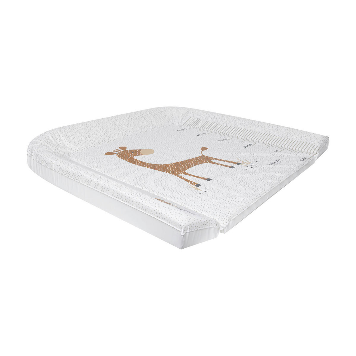 WICKELAUFLAGE Steppe  - Taupe, Basics, Kunststoff (72/77/6,5cm) - Bebe Jou