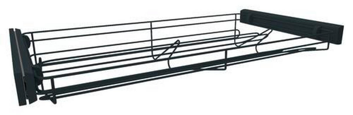 ELEMENT ZA ODLAGANJE CIPELA antracit   87,9/14/46,5 cm    - antracit, metal (87,9/14/46,5cm) - Hom`in