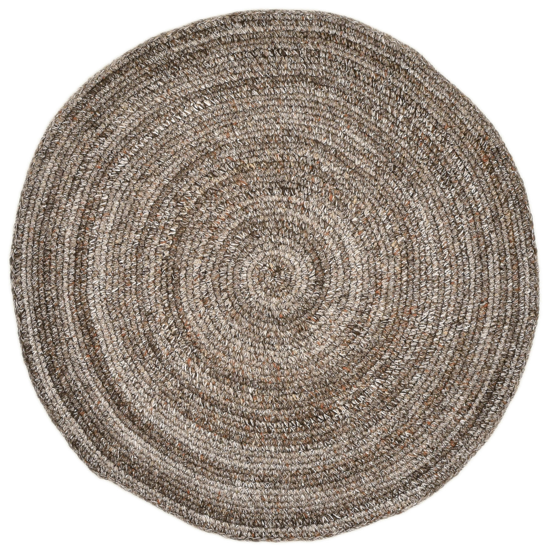 PREPROGA ZA ZUNANJO UPORABO      75/75 cm    tkano  rjava  - rjava, Basics, tekstil (75/75cm)