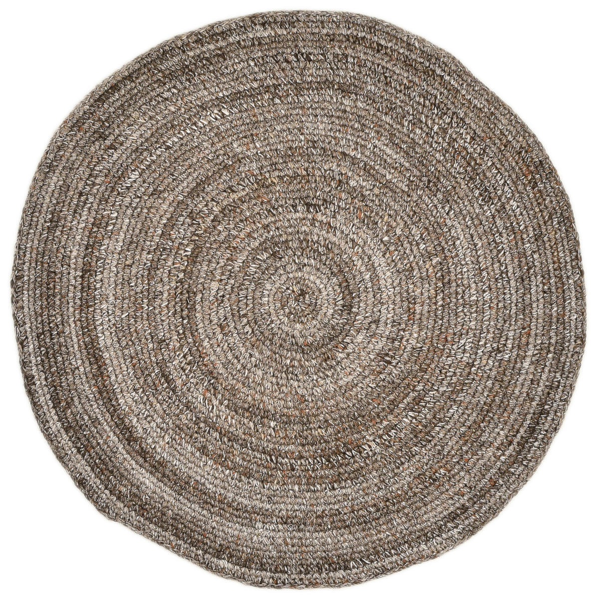 PREPROGA ZA ZUNANJO UPORABO      100/100 cm    tkano  rjava  - rjava, Basics, tekstil (100/100cm)