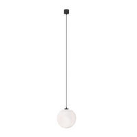 PENDELLEUCHTE 20/20 cm    - Weiss/Schwarz, Trend, Glas/Kunststoff (20/20cm) - MAYTONI