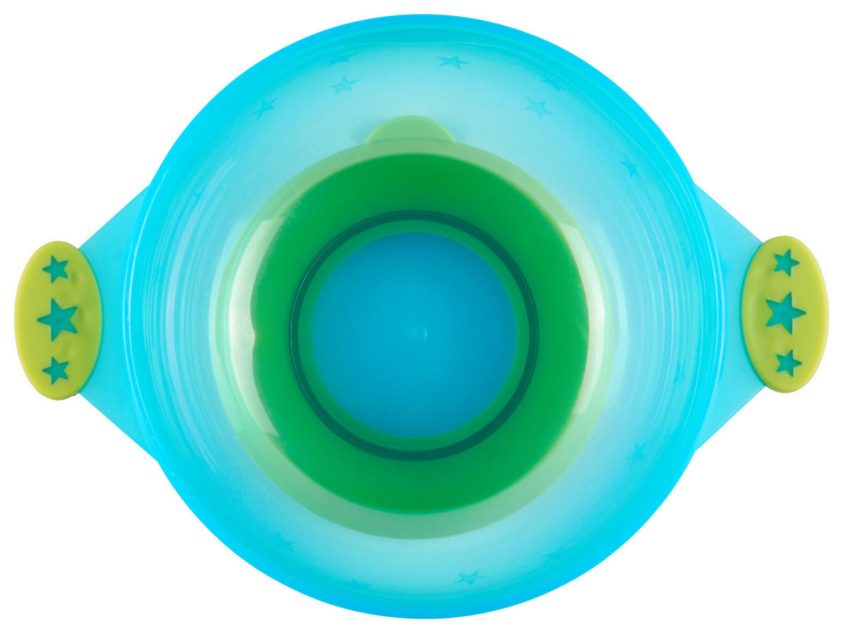 KINDERSCHÜSSEL  - Blau/Grün, Basics, Kunststoff (16.5/14/7cm) - My Baby Lou