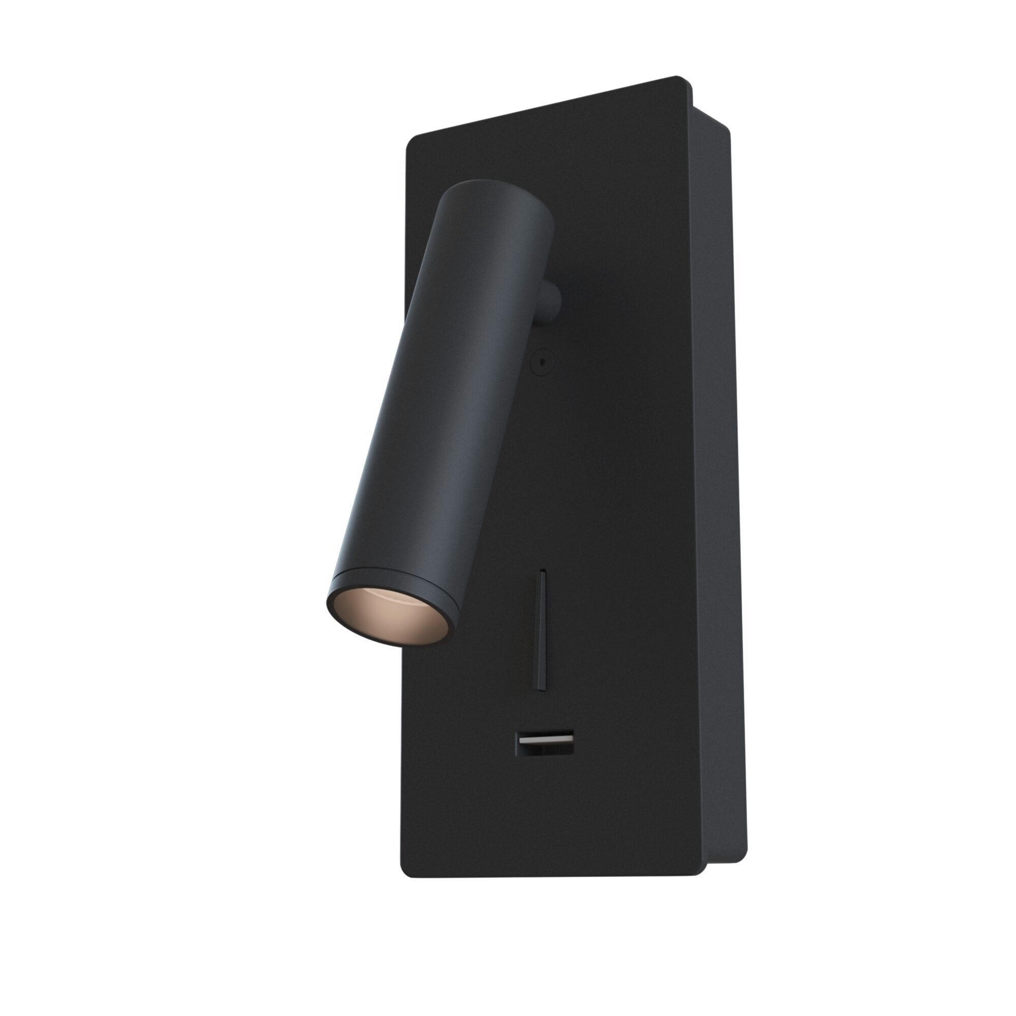 WANDLEUCHTE - Schwarz, Trend, Metall (18,6/7/6,5cm) - MAYTONI