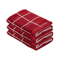 HANDTUCHSET Silberfarben, Bordeaux  - Bordeaux/Silberfarben, Natur, Textil (50/100cm) - Bio:Vio