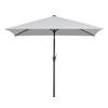 SONNENSCHIRM 210 cm Silberfarben  - Anthrazit/Silberfarben, Basics, Textil/Metall (210/228/130cm) - Schneider