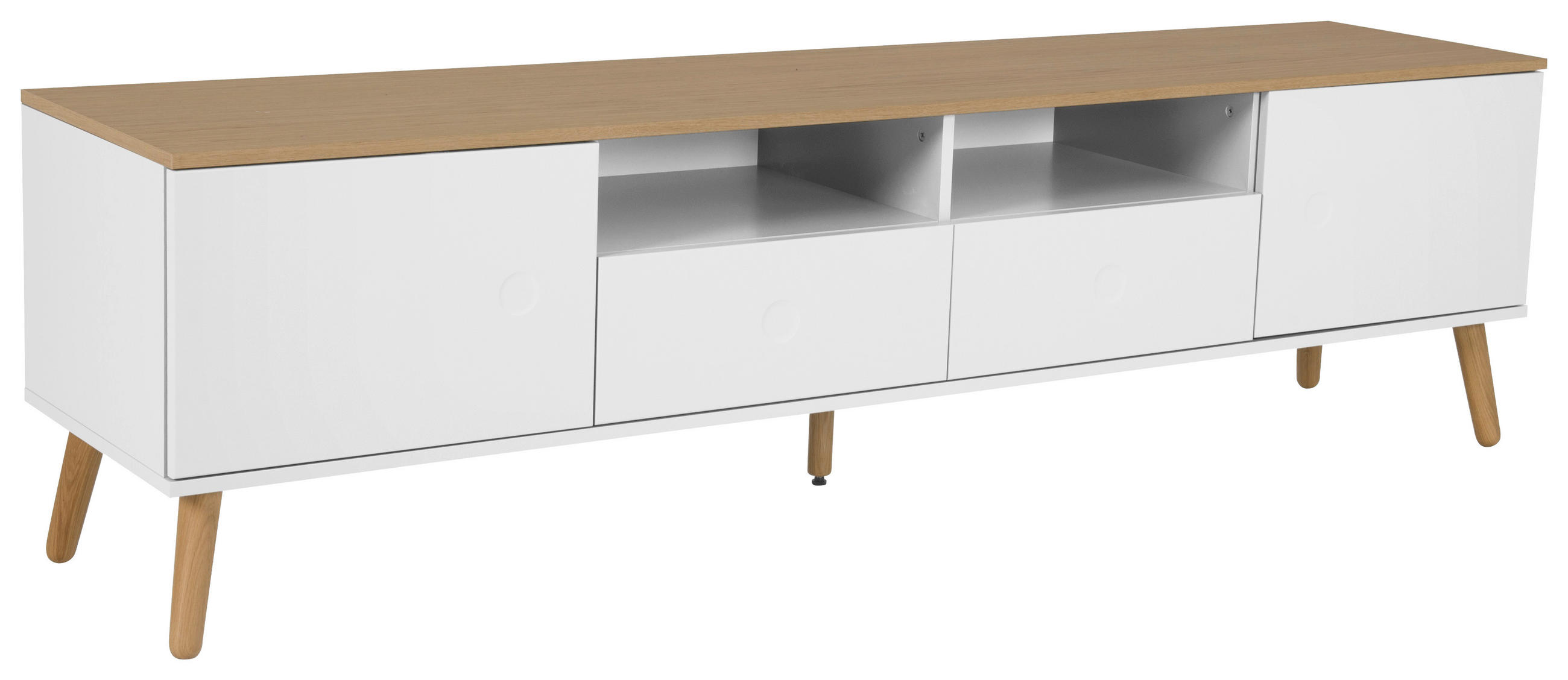 TV-ELEMENT - Eichefarben/Naturfarben, Design, Holz/Holzwerkstoff (192/54/43cm)