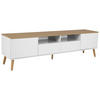 TV-ELEMENT - Eichefarben/Naturfarben, Design, Holz/Holzwerkstoff (192/54/43cm)