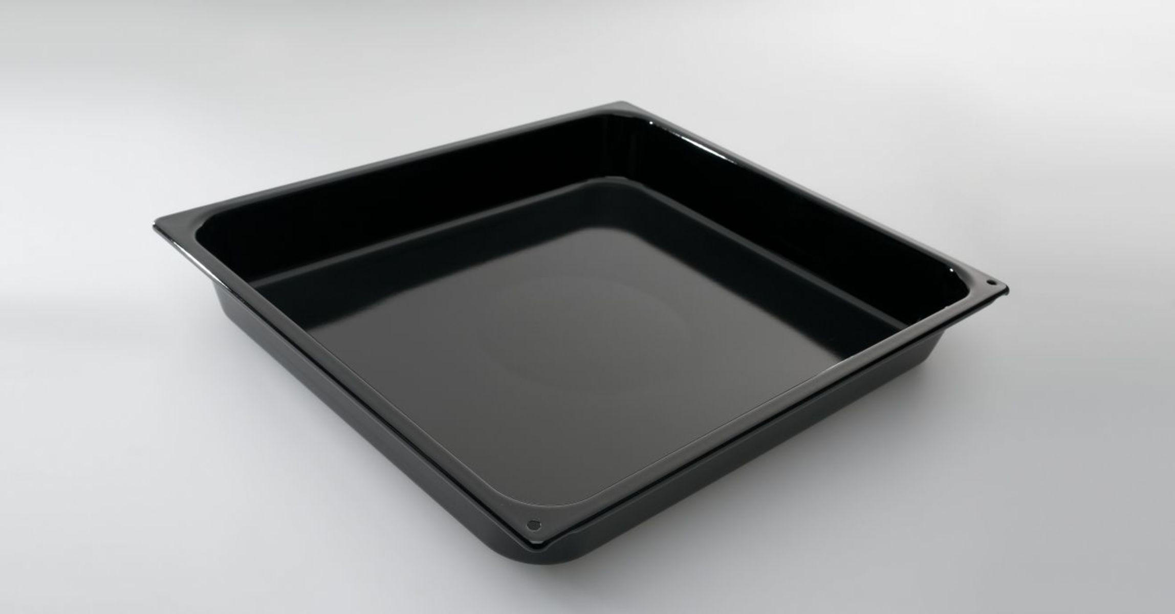 BACKBLECH  - Schwarz, Basics, Metall (40,6/50/36cm) - Hisense