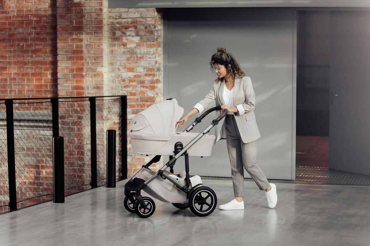 KINDERWAGEN  Smile 5Z  Soft Taupe  - Creme/Grau, Basics, Textil/Metall (57/112/97,7cm) - Britax Römer