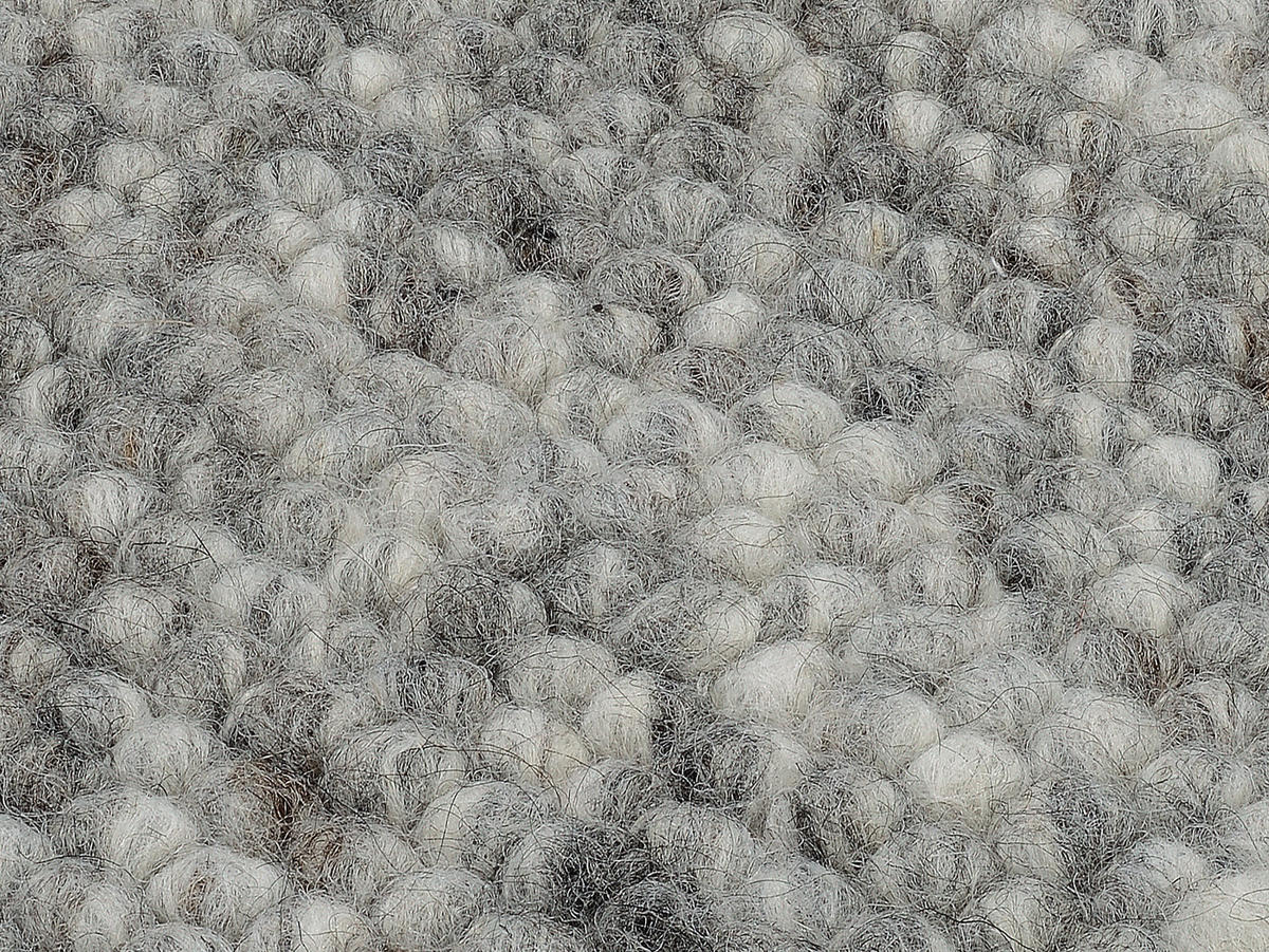 HANDWEBTEPPICH 300/400 cm Helsinki Graubraun  - Graubraun, Basics, Textil (300/400cm) - Linea Natura