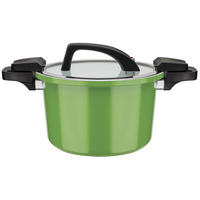 KOCHTOPF Energiespartopf 6 L  - Hellgrün, Basics, Metall (24cm) - GSW