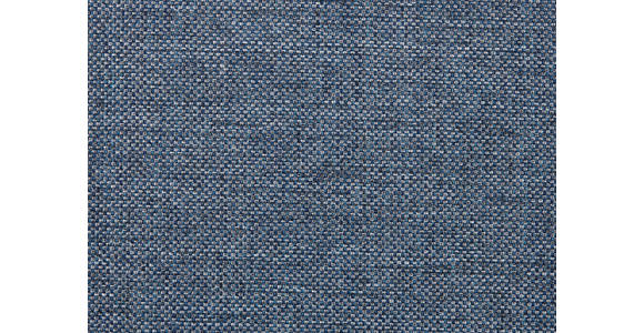 ECKSOFA Blau Webstoff  - Chromfarben/Blau, Design, Kunststoff/Textil (302/187cm) - Carryhome