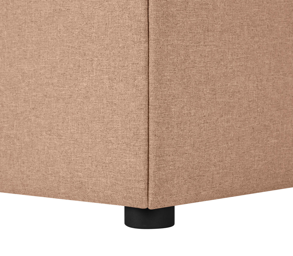 BOXSPRINGBETT 90/200 cm  in Orange  - Schwarz/Orange, Design, Kunststoff/Textil (90/200cm) - Welnova