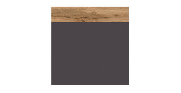 HÄNGESCHRANK 40/64/20 cm  - Graphitfarben/Grau, Natur, Holzwerkstoff (40/64/20cm) - Xora