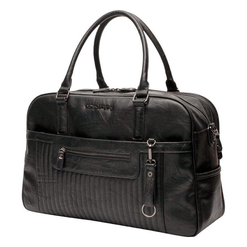 PREVIJALNA TORBA  Little Company  30/44/17 cm         črna  - črna, Trend, umetna masa/tekstil (30/44/17cm)