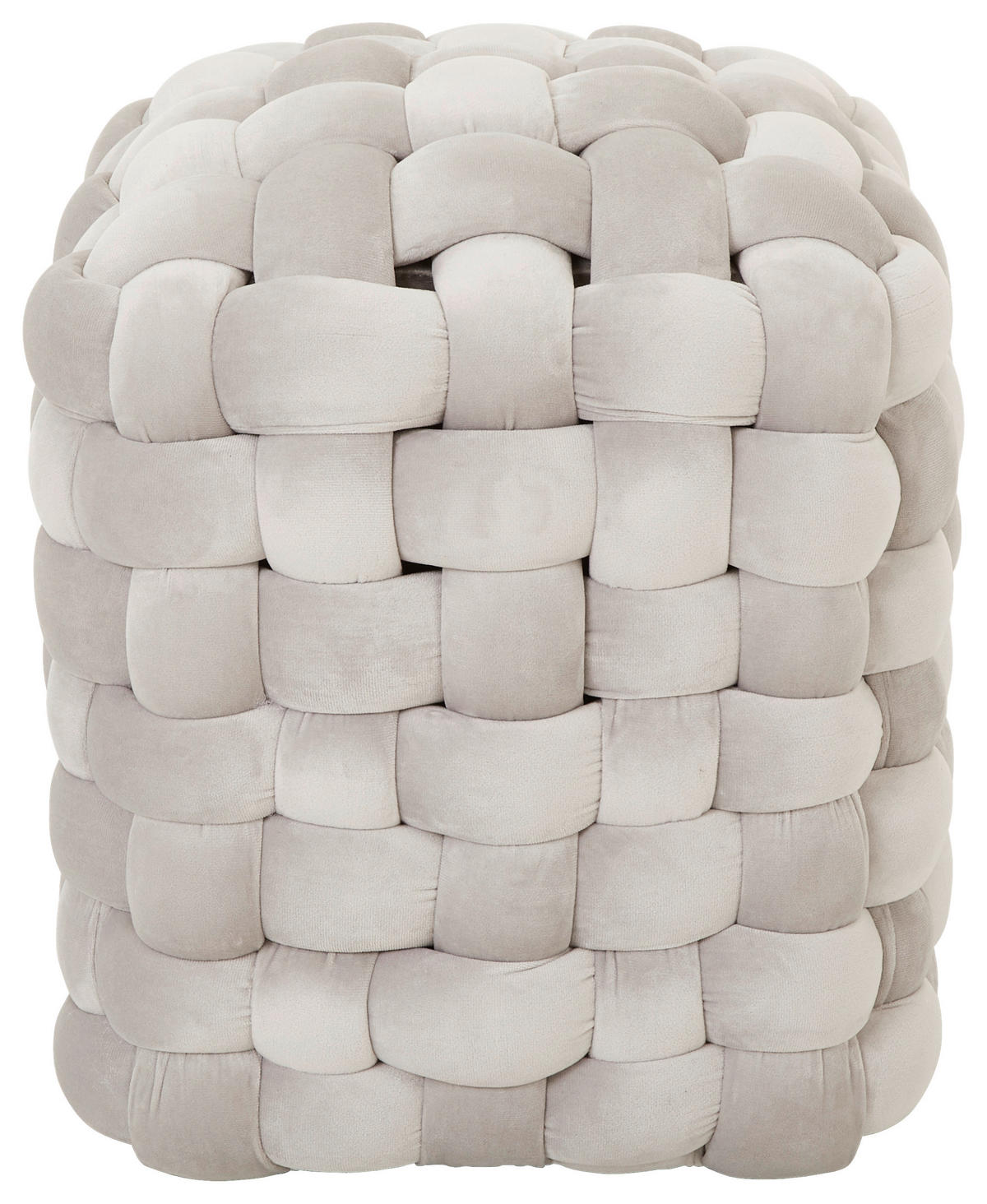 TABURE, tekstil svetlo siva  - svetlo siva, Trend, tekstil (37/40/37cm) - Xora