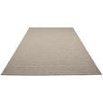 HANDWEBTEPPICH 70/140 cm Taupe  - Taupe, Natur, Textil (70/140cm) - Linea Natura