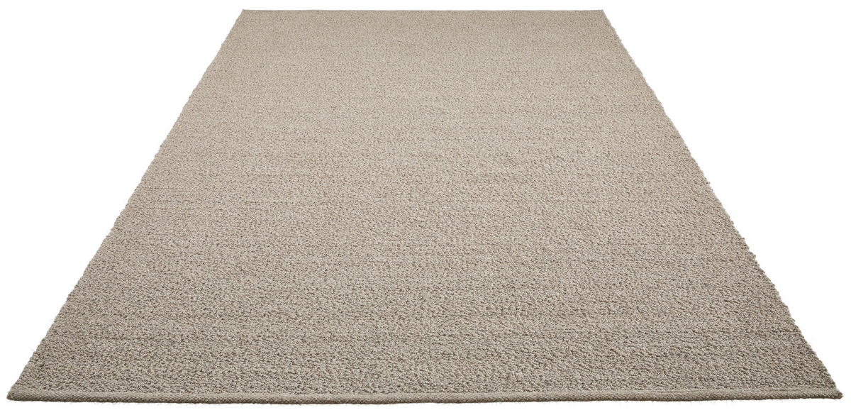 HANDWEBTEPPICH 160/230 cm Taupe  - Taupe, Natur, Textil (160/230cm) - Linea Natura