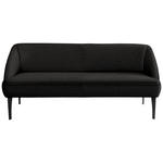 SITZBANK in Textil Anthrazit, Dunkelgrau  - Dunkelgrau/Anthrazit, KONVENTIONELL, Textil/Metall (197/85/72cm) - Moderano